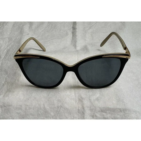 Ralph Lauren RA5203 1090/13‎ Black Gold Cat Eye Sunglasses 54-13-135 FRAMES ONLY